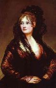 Francisco Jose de Goya Dona Isabel de Porcel. Germany oil painting reproduction